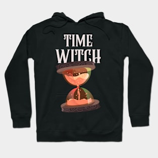 Time Witch Pagan Witchcraft Wicca Paganism Wiccan Occult Hoodie